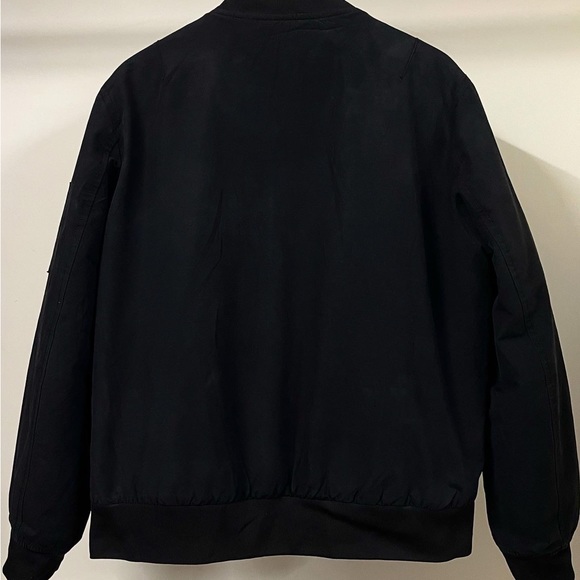 H&M AUTHENTIC BLACK PADED BOMBER JACKET FOR MEN’S & WOMEN’S - Picture 4 of 9